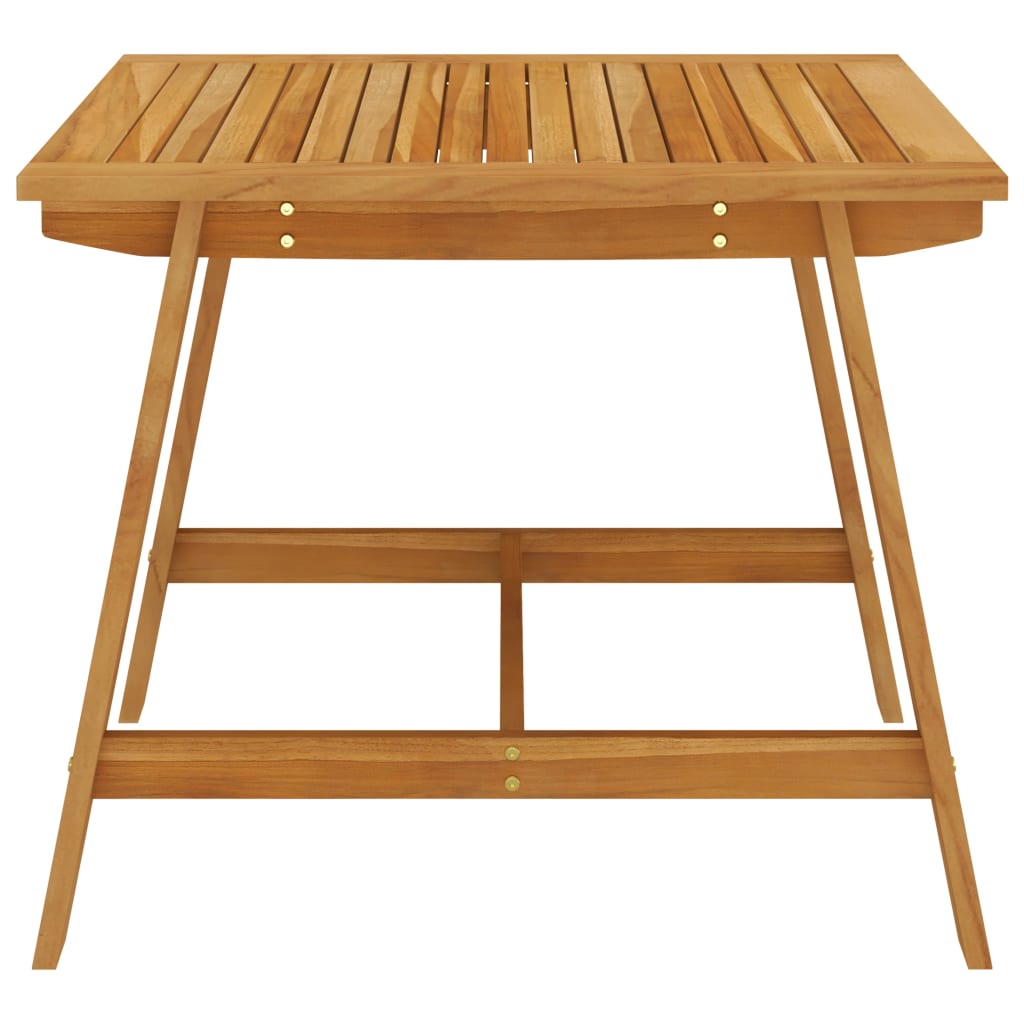 Juego de comedor para jardín 3 piezas madera maciza de acacia