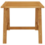Juego de comedor para jardín 3 piezas madera maciza de acacia