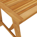 Juego de comedor para jardín 7 piezas madera maciza de acacia
