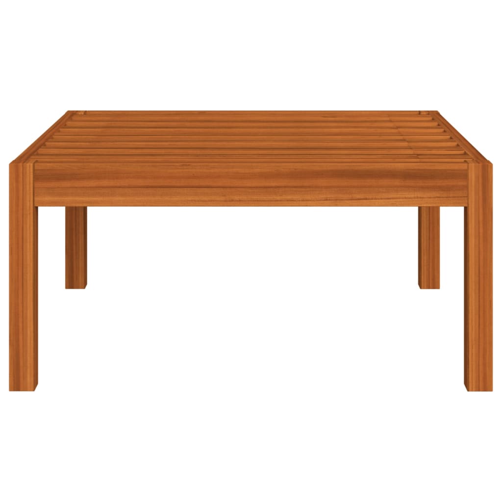 Conjunto de jardín 4 piezas con cojines color crema 63x63 cm