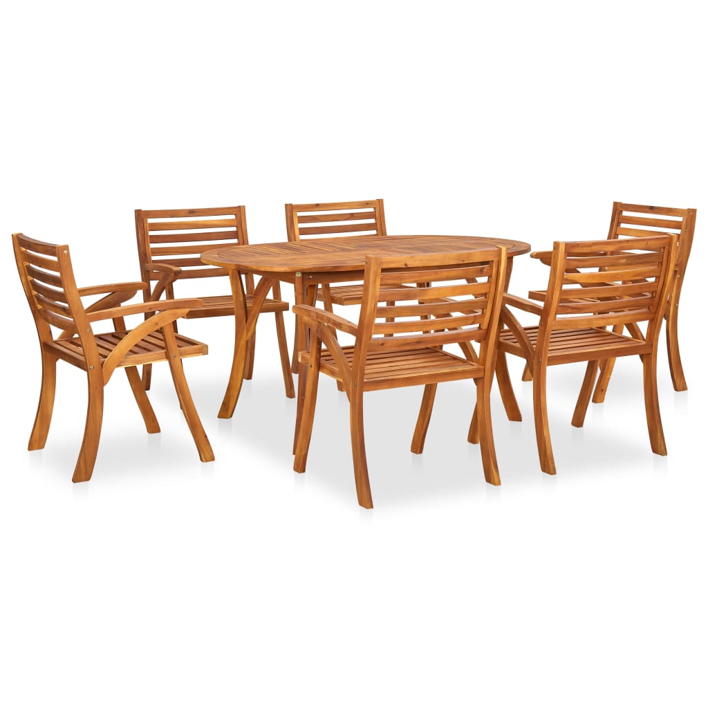 3067729 5 Piece Garden Dining Set Black (147875+2x46548)