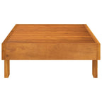 Conjunto de jardín 5 piezas con cojines 100x60 cm madera de acacia