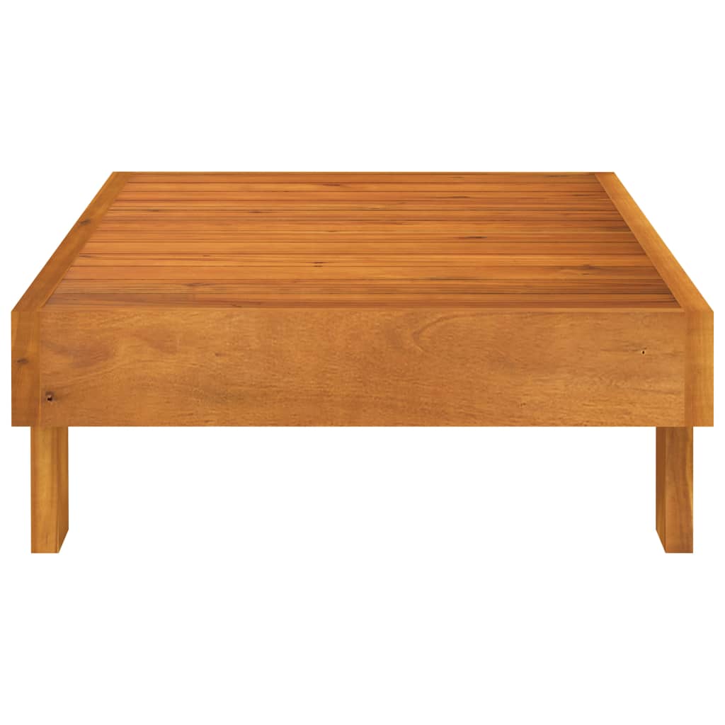 Conjunto de jardín 5 piezas con cojines 100x60 cm madera de acacia