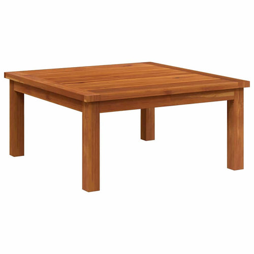 Acacia Solid Wood Garden Coffee Table 63x63x30 cm