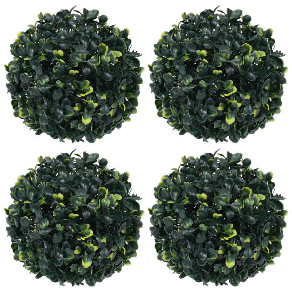 Bolas de boj artificial 2 unidades 20 cm
