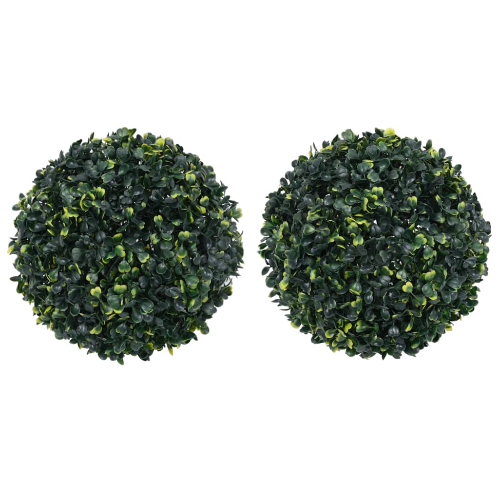 Bolas de boj artificial 2 unidades 20 cm