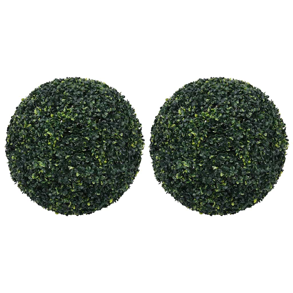 Bolas de boj artificial 2 unidades 20 cm
