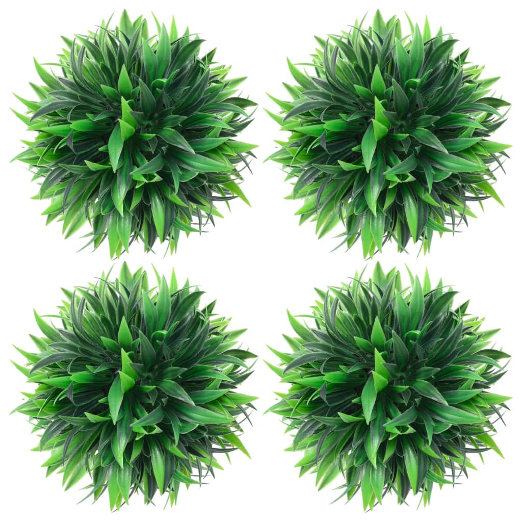 Bolas de boj artificial 2 unidades 20 cm