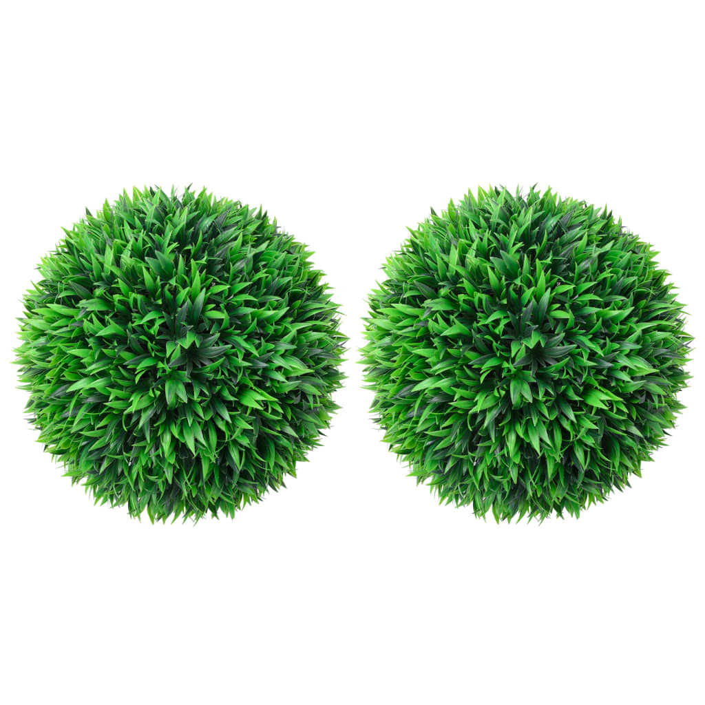 Bolas de boj artificial 2 unidades 20 cm