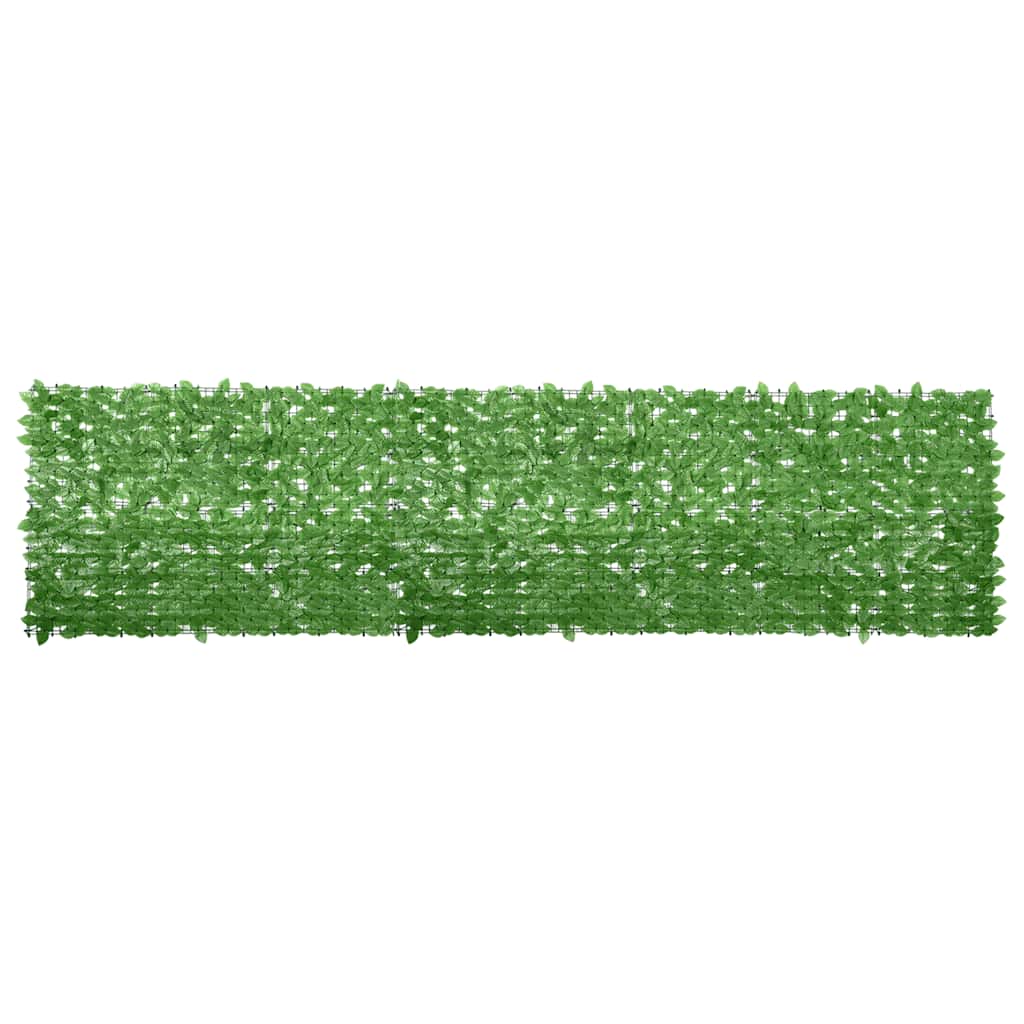 Green leaf balcony screen 200x100 cm