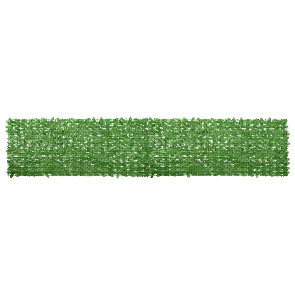 Green leaf balcony screen 200x100 cm