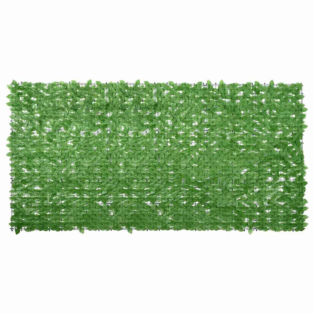 Green leaf balcony screen 200x100 cm