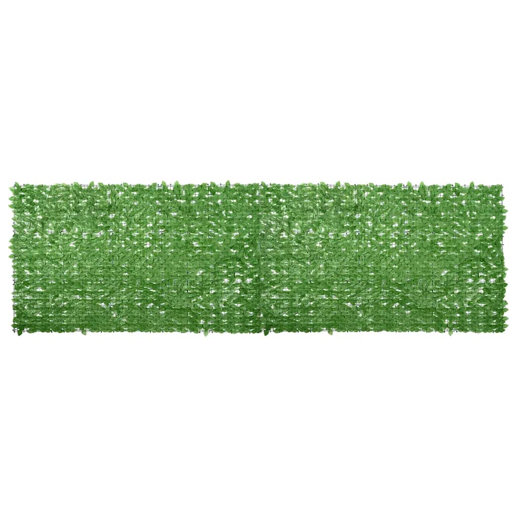 Green leaf balcony screen 200x100 cm