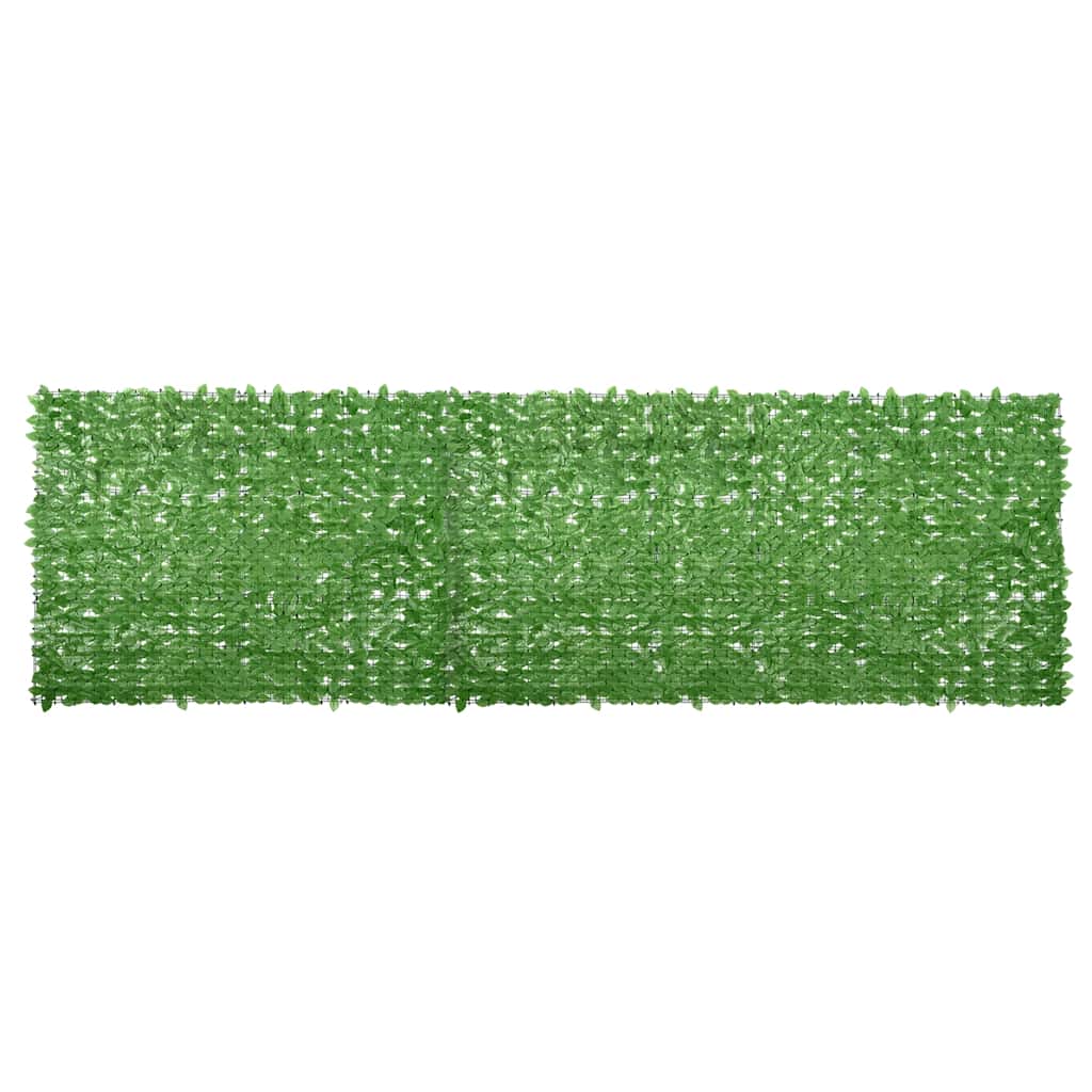 Green leaf balcony screen 200x100 cm