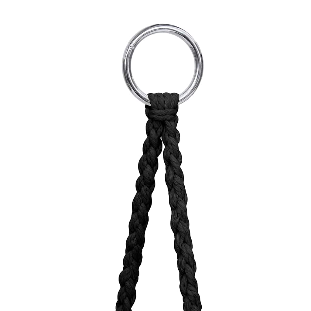 Silla colgante hamaca columpio 80 cm antracita