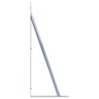 Soportes para postes de valla 2 unidades acero galvanizado