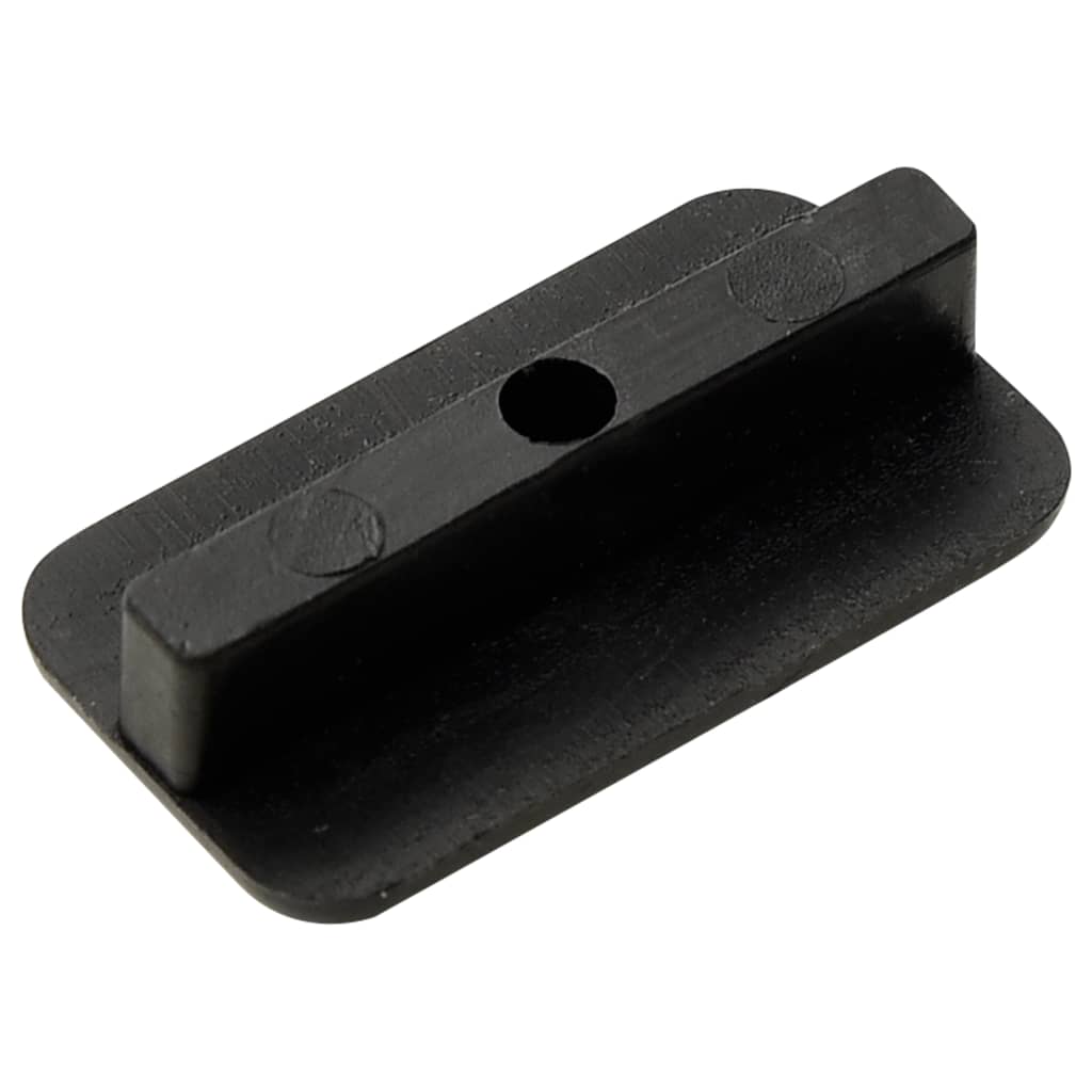 Clips de plataforma con tornillos 200 uds plástico acero inox