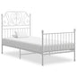 Estructura de cama sin colchón metal 140x200 cm