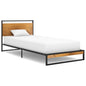 Estructura de cama sin colchón metal 140x200 cm