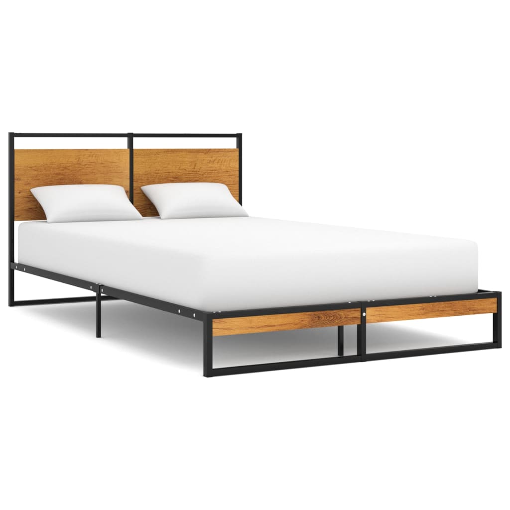 Cama extensible sin colchón metal blanco 80x130/200 cm