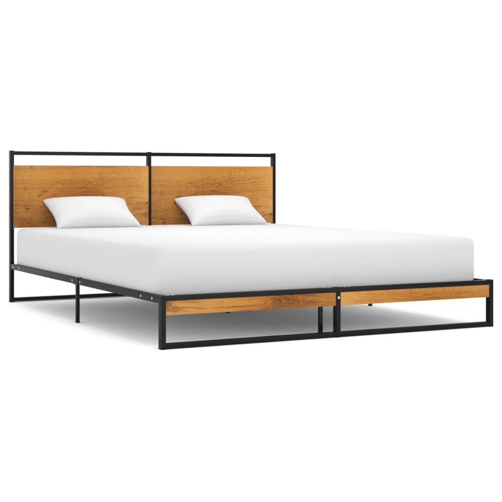 Cama extensible sin colchón metal blanco 80x130/200 cm