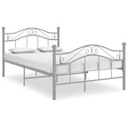 Cama extensible sin colchón metal blanco 80x130/200 cm