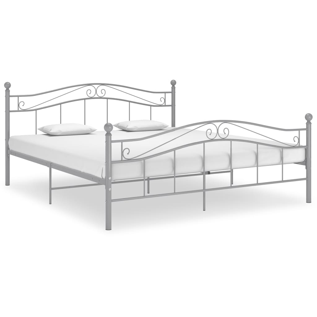 Cama extensible sin colchón metal blanco 80x130/200 cm
