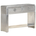 Aparador de aviador de metal 110x35x75 cm