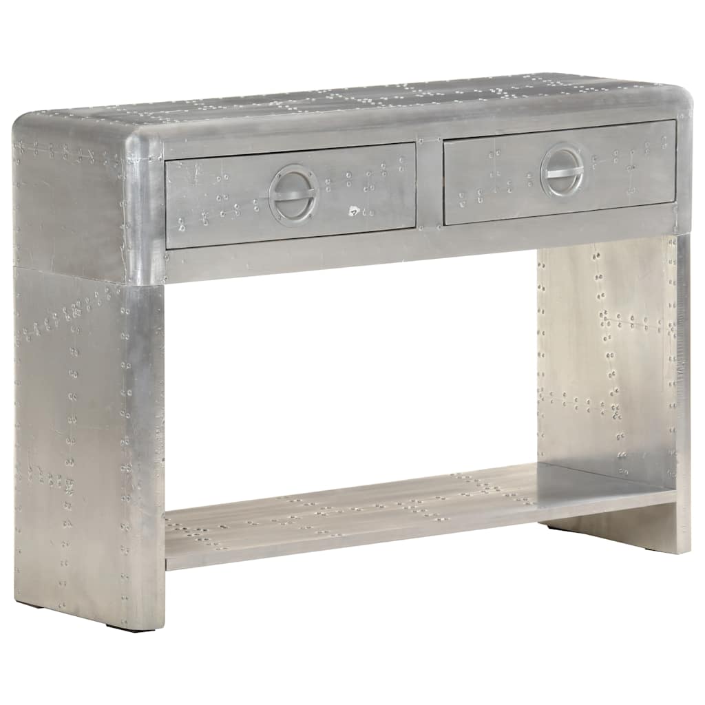 Aparador de aviador de metal 110x35x75 cm