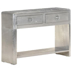 Aparador de aviador de metal 110x35x75 cm