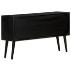 Aparador de madera maciza de mango 110x33x64 cm