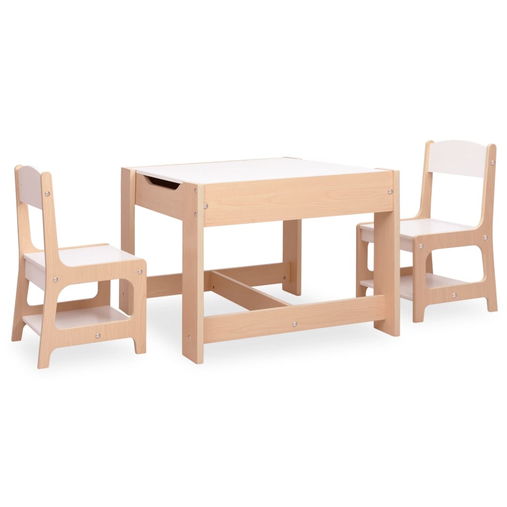 Mesa infantil con 2 sillas MDF