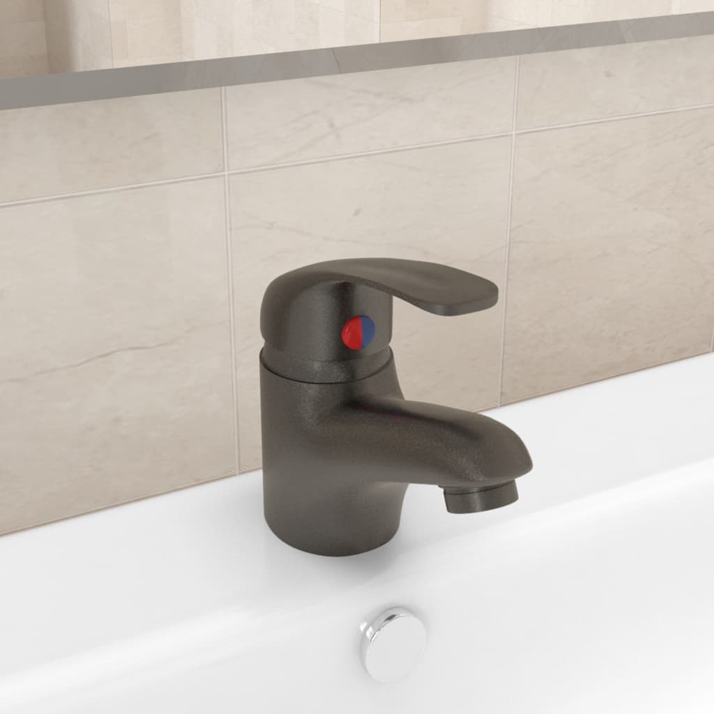 Gold Basin Mixer Tap 13x10 cm