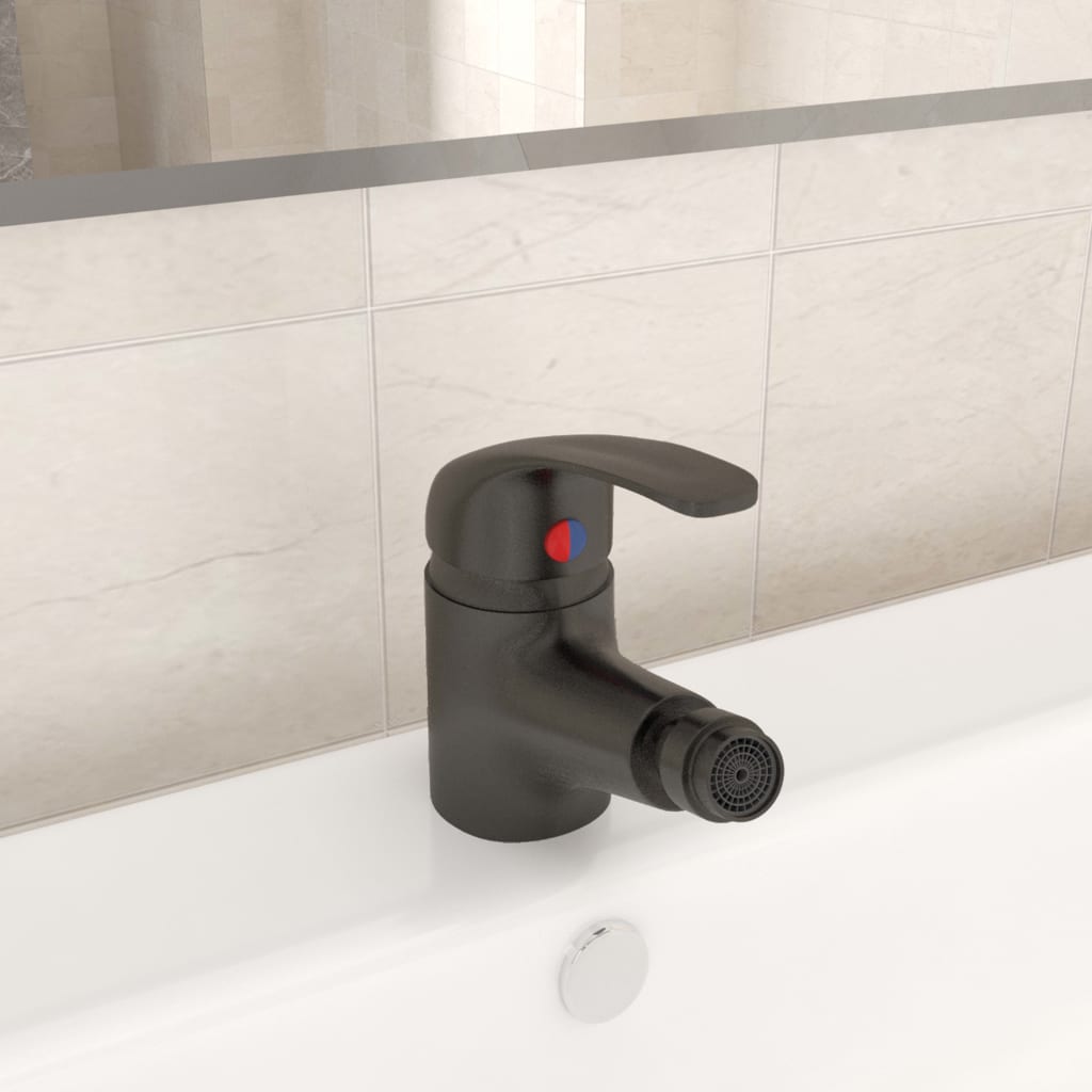 Gold bidet mixer tap 13x12 cm
