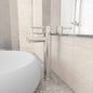 Grifo mezclador de cuarto de baño dorado 12x30 cm