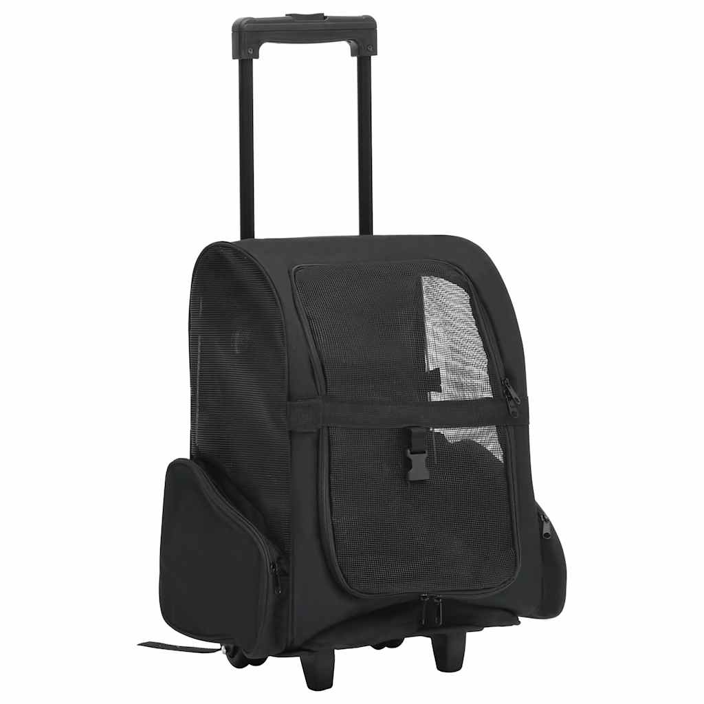 Gray multi-purpose foldable pet stroller