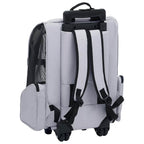 Carro plegable para mascotas multiusos gris
