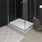 Base de duche com pontos ABS branco 70x100x4 cm