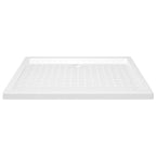 Plato de ducha con puntos ABS blanco 70x100x4 cm