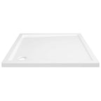 Plato de ducha cuadrado de ABS blanco 80x80 cm