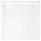 Plato de ducha cuadrado de ABS blanco 80x80 cm
