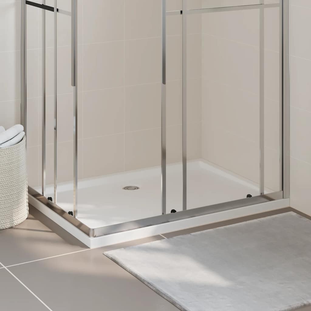 White ABS Square Shower Tray 80x80 cm