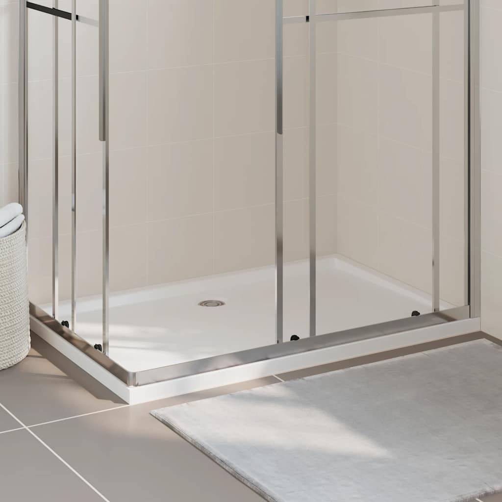 White ABS Square Shower Tray 80x80 cm