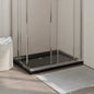Base de duche quadrada em ABS branco 80x80 cm