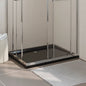 Base de duche quadrada em ABS branco 80x80 cm