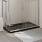 Base de duche quadrada em ABS branco 80x80 cm