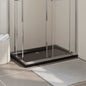 Base de duche quadrada em ABS branco 80x80 cm