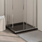 Base de duche quadrada em ABS branco 80x80 cm
