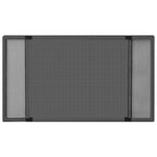 Mosquitera extensible de ventanas gris antracita (100-193)x75cm