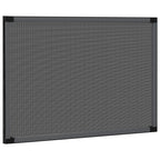 Mosquitera extensible de ventanas gris antracita (100-193)x75cm